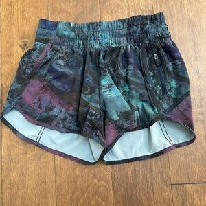 lululemon Hotty Hot Multicolor Athletic Shorts